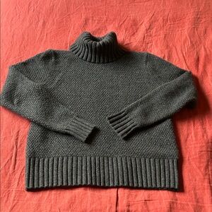 Patagonia Dark Gray Turtleneck Sweater